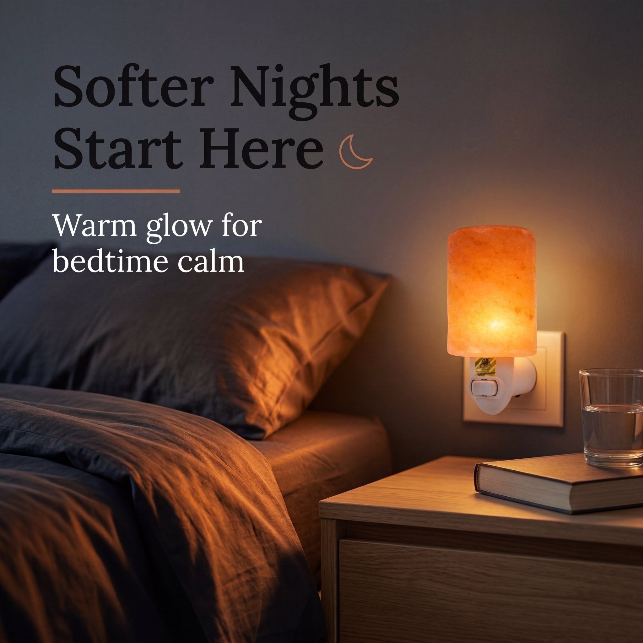 Himalayan Salt Night Light (Cylinder) - Himalight -
