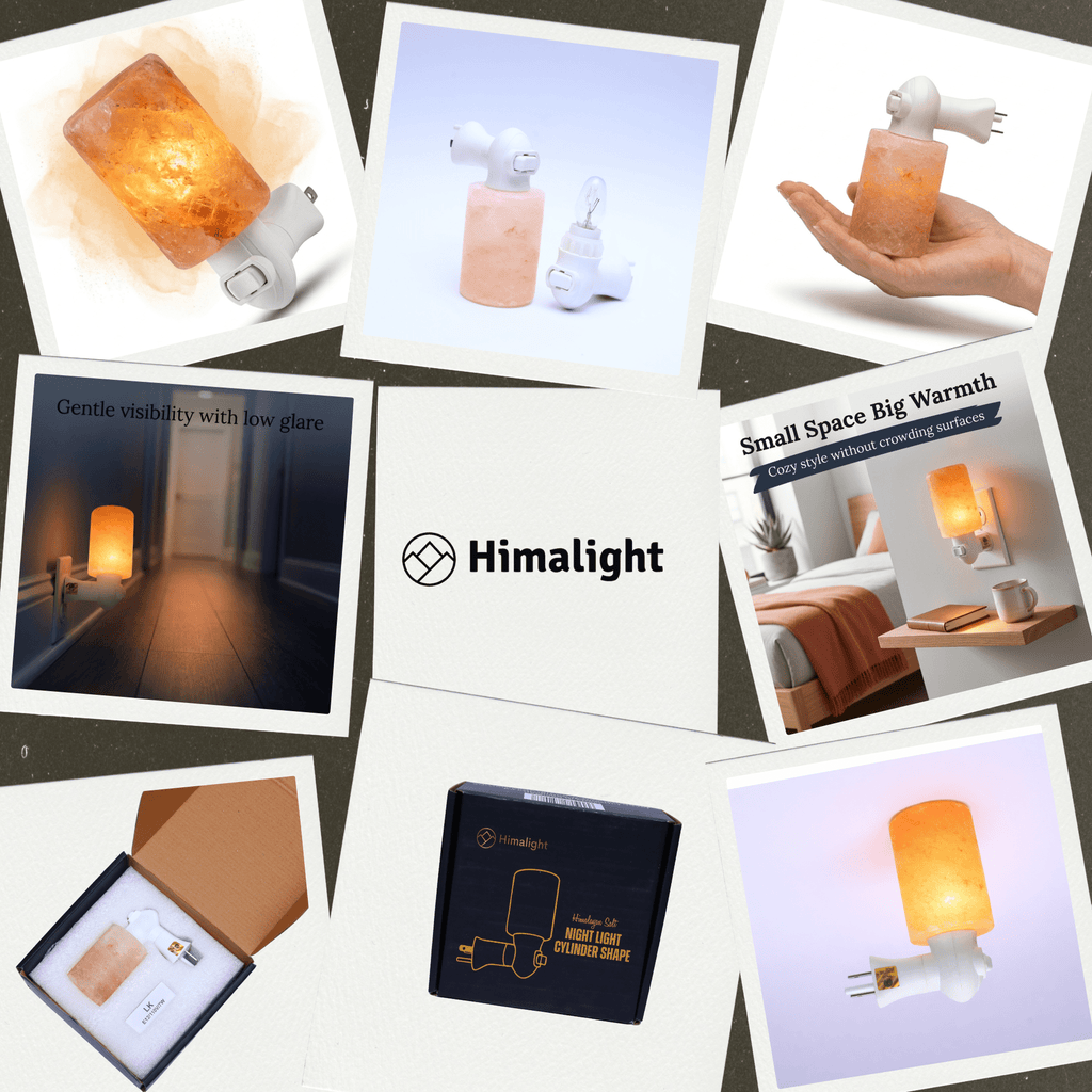 Himalayan Salt Night Light (Cylinder) - Himalight -