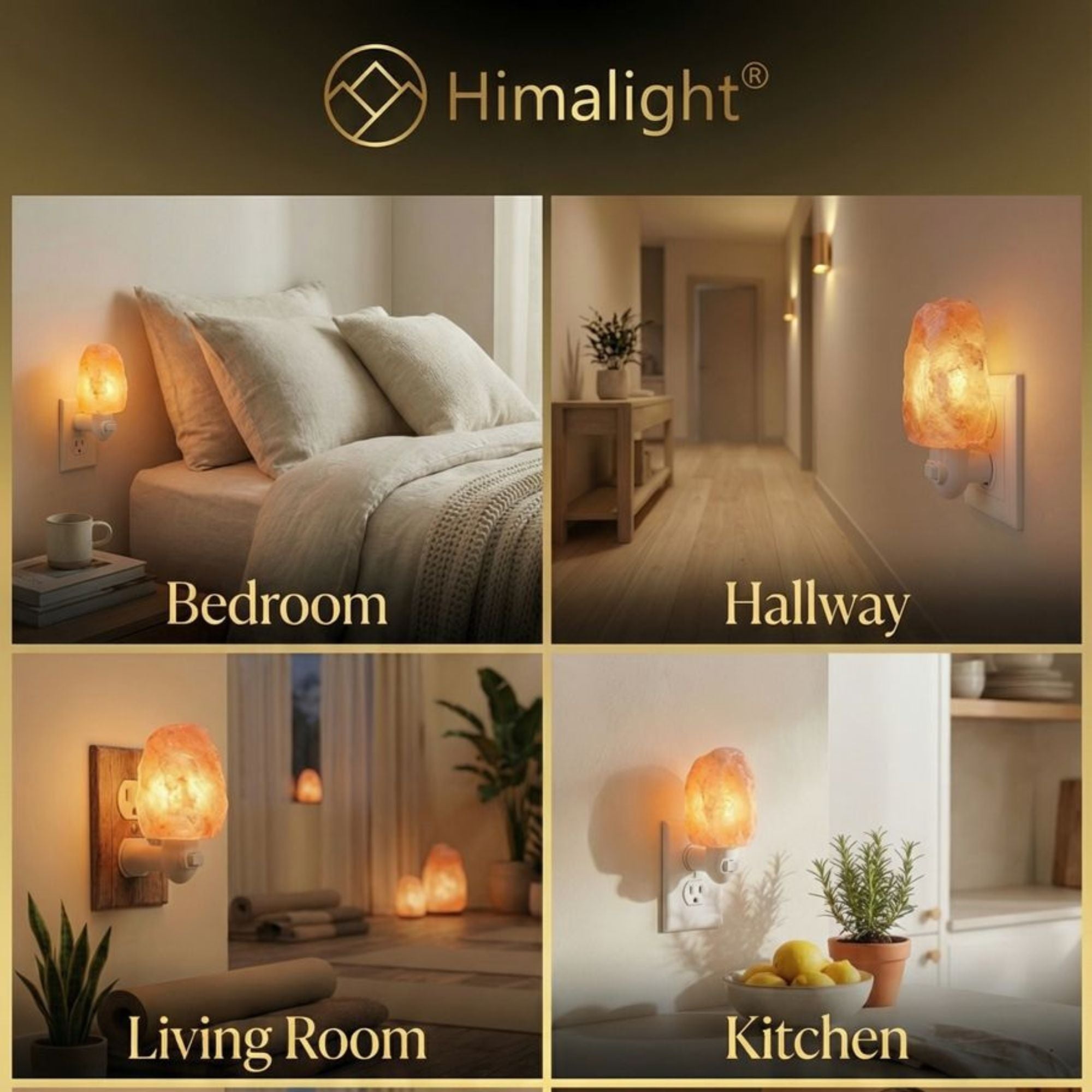 Himalayan Salt Night Light (Natural)