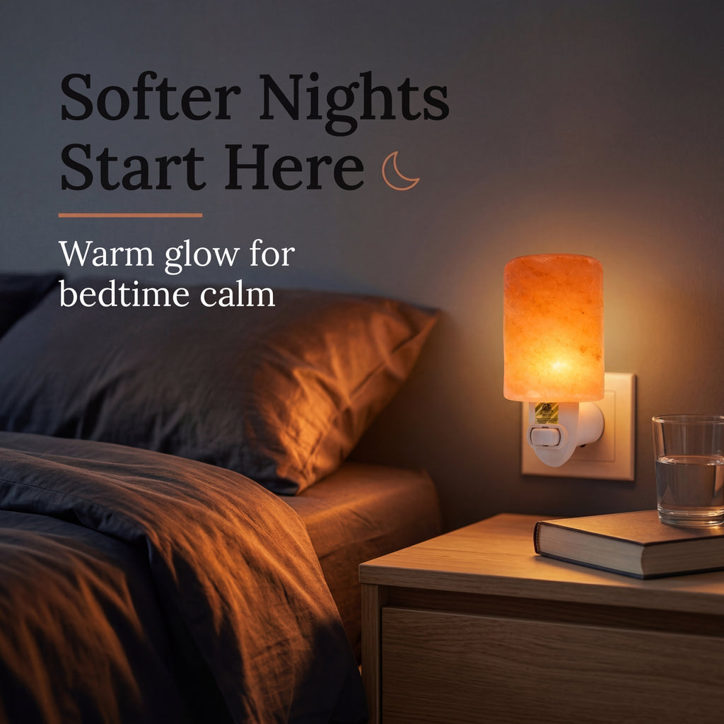 Himalayan Salt Night Light (Cylinder)